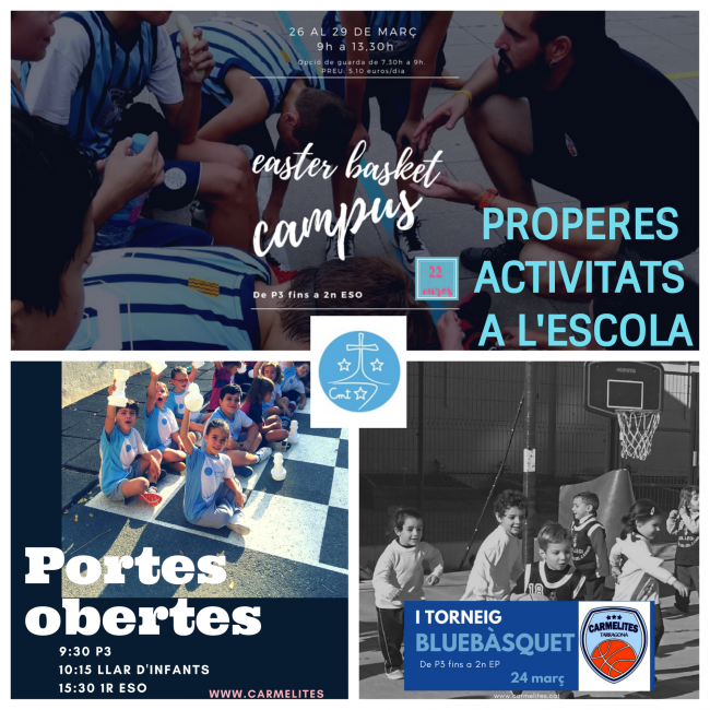 PROPERES ACTIVITATS A LESCOLA (1)